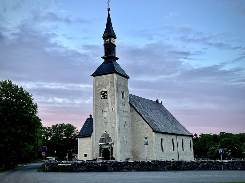 Bilde av Brahe-kirken.